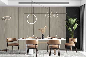 沈阳轻奢风格-餐厅