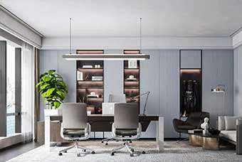 沈阳轻奢风格-书房