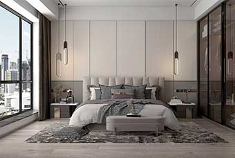 沈阳现代风格-卧室