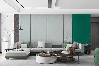 沈阳轻奢风格-客厅