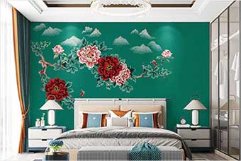 沈阳森佰汇航空纤维墙咔（爱情花语）