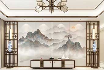 沈阳森佰汇航空纤维（山水画系列）